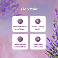 Benefits of Calma Anti Anxiety Gummies for stress relief, focus and emotional balance