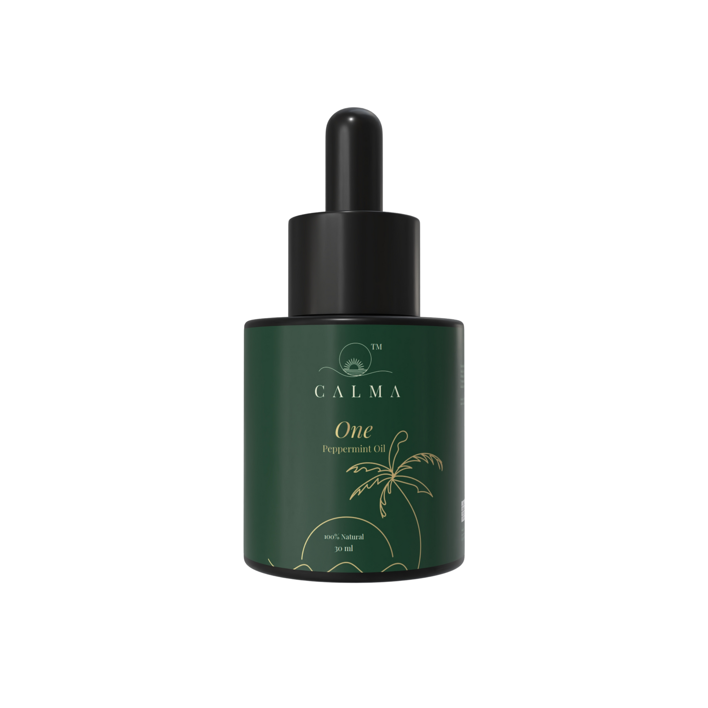Calma One tincture for stress relief and daily balance dropper bottle