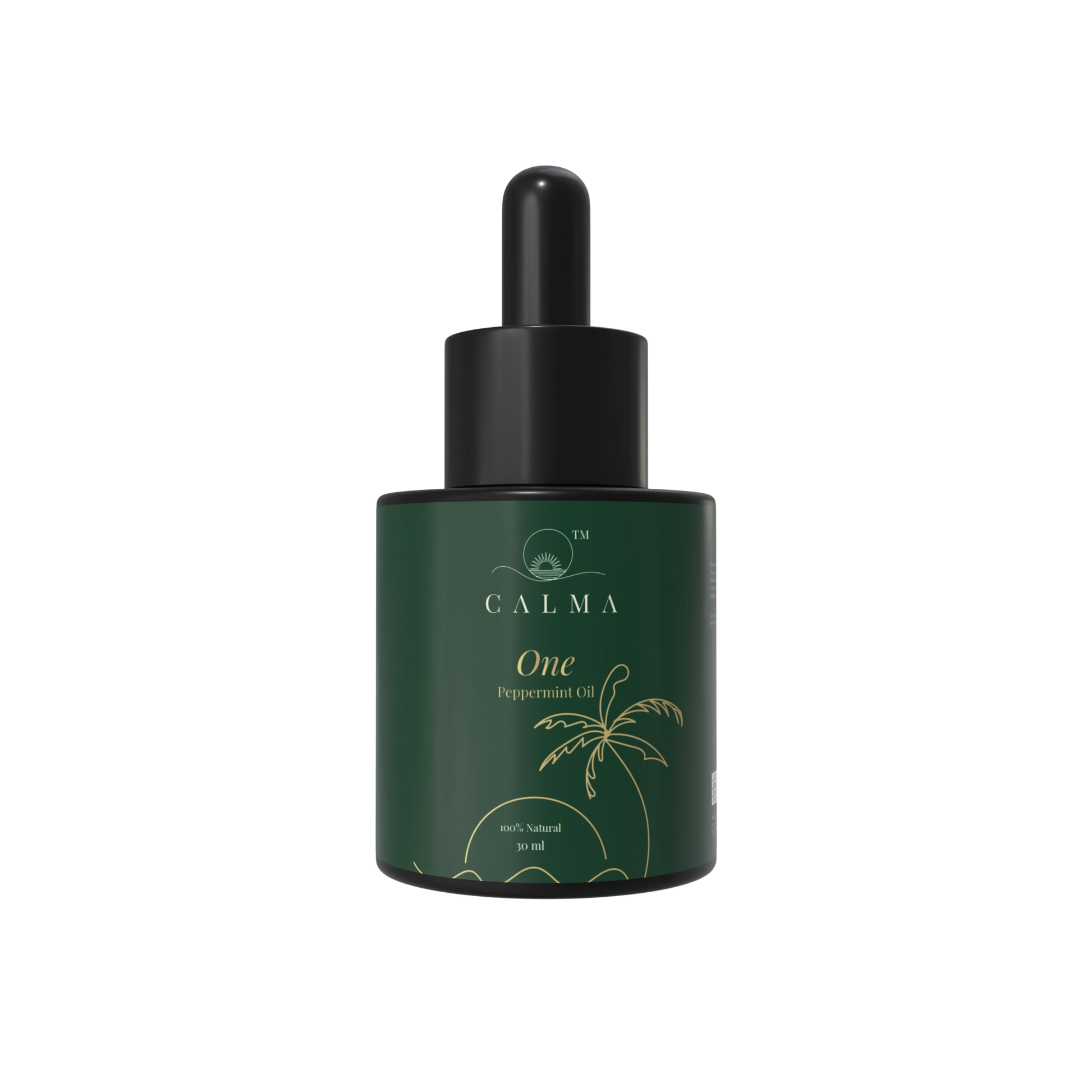 Calma One tincture for stress relief and daily balance dropper bottle