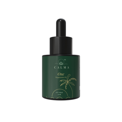 Calma One tincture for stress relief and daily balance dropper bottle