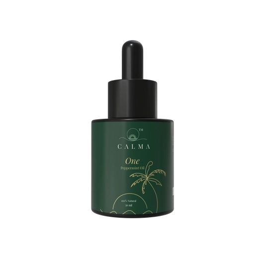 Calma One tincture for stress relief and balance dropper bottle