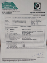 Government approved laboratory test report for Calma Sleep Gummies quality analysis