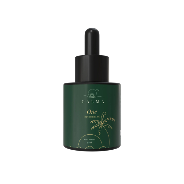 Calma One tincture for stress relief and balance dropper bottle