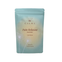 Calma Pain Relaxant Gummies for pain relief and recovery pouch pack