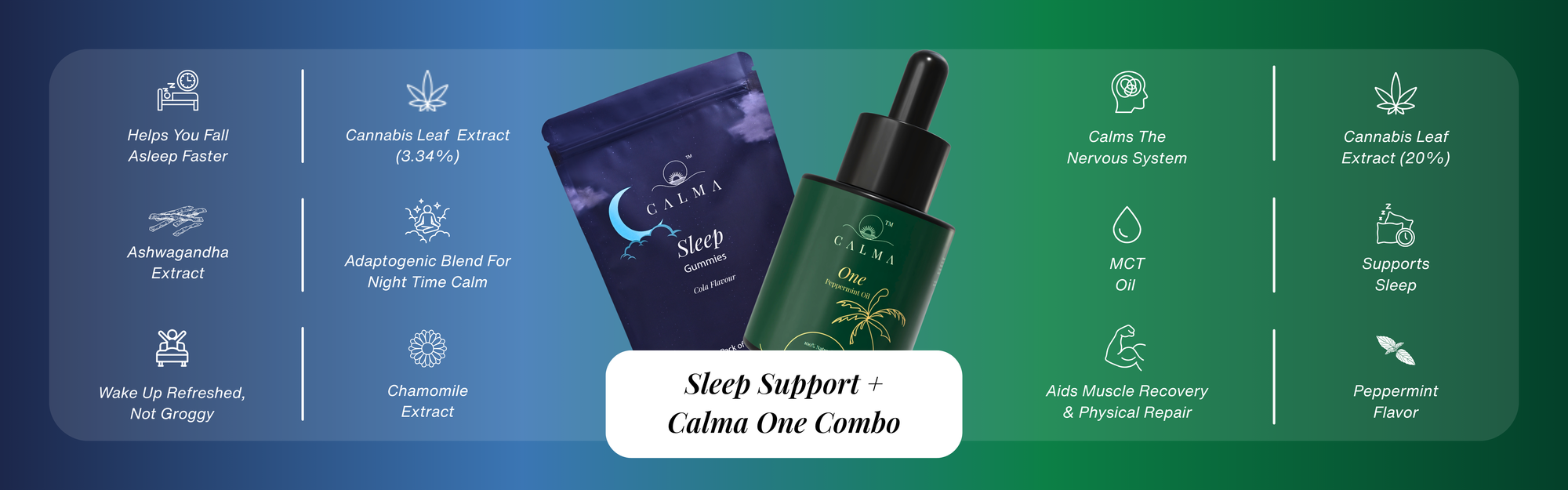 Calma One + Sleep Support Combo